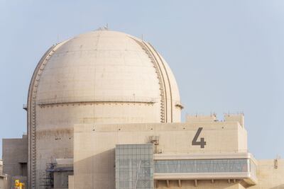 The UAE's Barakah nuclear power plant. In 2024, the country generated 40 terrawatt hours of nuclear energy. FANR