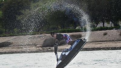 Various events took place at the public beach in Al Gharbia over the weekend.