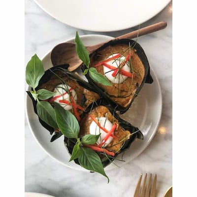 Hor mok at Isabel in KL. Isabel