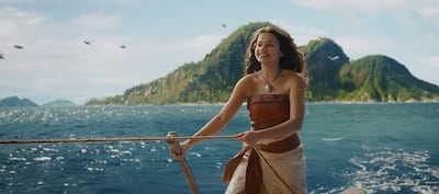 Catherine Laga'aia as Moana in Disney's live-action version. Photo: Disney
