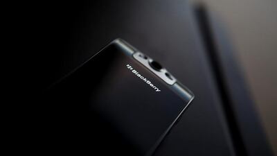 A Blackberry Pearl smartphone. The Canadian company will no longer manufacture handsets. Mark Blinch /Reuters