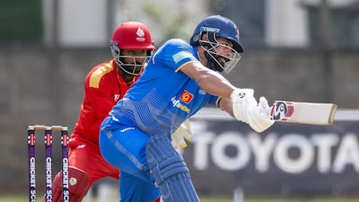 Former UAE captain Rahul Chopra hit 127 not out to underpin the national team’s total of 282 for six from their 50 overs at Forthill Sports Club. Photo by Ian Jacobs/Cricket Scotland)