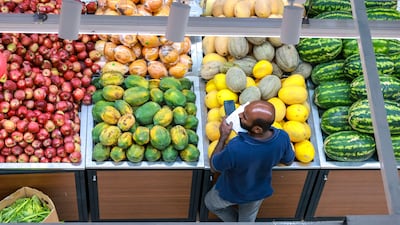 Dubai has unveiled a new food security plan. Victor Besa / The National