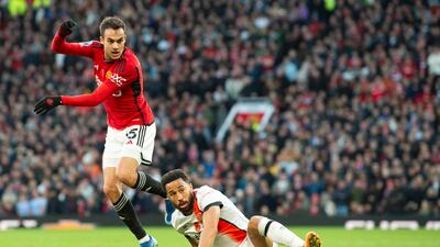 Sergio Reguilon - 6. Played high with Garnacho. Dived in to foul former United player Chong and conceded a free kick. Unconvincing, though crossed well for Fernandes. EPA