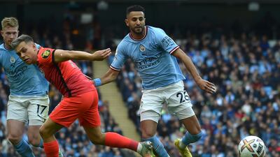 Riyad Mahrez – 6. Forced a save from Sanchez after the restart in a fast move by City and looked keen to impress ahead of the Champions League game. Was taken off just as he was turning up the gears. AP