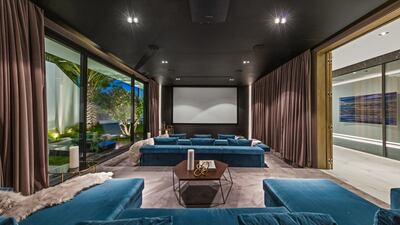 The private cinema. Courtesy Joe Bryant