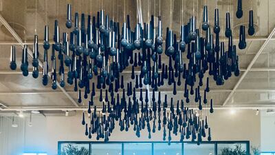 The lobby at Rove City Walk sets the scene for a music-inspired stay. Hayley Skirka / The National