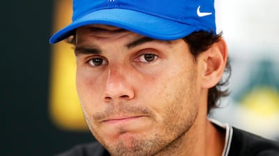 Rafael Nadal has pulled out of the Mubadala World Tennis Championship. Ian Langsdon / EPA