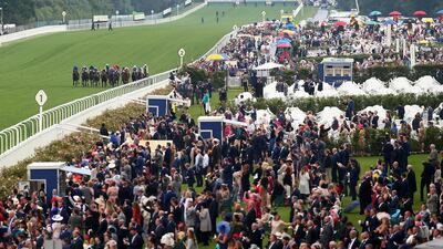 Horses run in The Royal Hunt Cup on Day 2 of Royal Ascot at Ascot Racecourse in Ascot, England. Getty Images