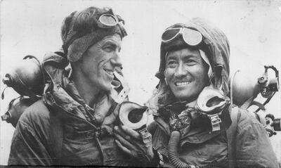 Decades after Edmund Hillary and Tenzing Norgay completed the first summit, Mount Everest is facing an overcrowding crisis. Courtesy Jamling Tenzing Norgay