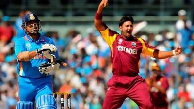 India's Sachin Tendulkar opted to walk when Ravi Rampaul of West Indies had him out in a crucial World Cup game. Prakash Singh / AFP