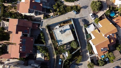 The Jewish settlement of Givon Hahadasha borders the West Bank Palestinian village of Beit Ijza.
