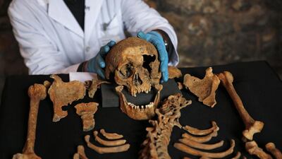 “It suggests that the burial ground was used again and again for the burial of plague victims,” said Jay Carver, Crossrail’s lead archaeologist.