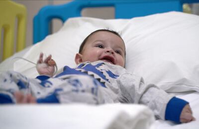 Little Rayan was born in June 2020 with a severe heart abnormality. Seha
