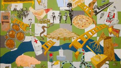 Ahmed Kassim’s Snake and Ladder.