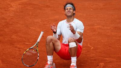 It was only a question of when rather than if Nadal would win the title. It eventually came after two hours and 16 minutes with the final scoreline reading 6-3, 6-2, 6-3. Clive Brunskill / Getty Images