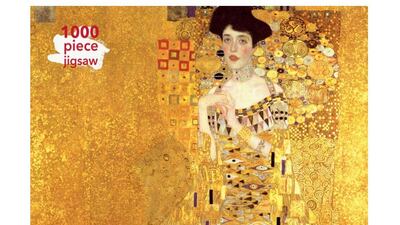 Gustav Klimt's portrait of Adele Bloch Bauer I puzzle for adults, 1,000 pieces, Dh72.12, from www.amazon.ae