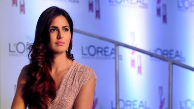 Katrina Kaif, who says her new film gave her a perspective on how she wants her life to be. AFP