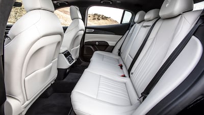 The spacious cabin has 566 litres of cargo space propped up by powered-folding rear seats