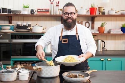 Discovery is serving a niche market with food channel Fatafeat. Pictured above is Fatafeat's Chef Orfali. Courtesy of Discovery