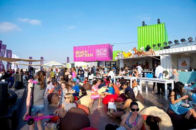 The Beach Canteen will be held on the strip of sand behind Sunset Mall