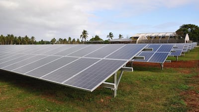 Masdar's Vava’u 512 kW solar PV in Tonga. Abu Dhabi-based Irena has called on governments to push through green stimulus programmes for a "far-sighted" longer-lasting recovery. Courtesy: Masdar