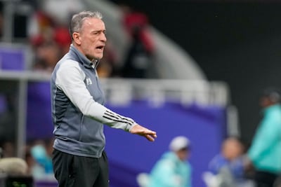 UAE manager Paulo Bento. AP