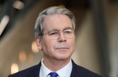 US Treasury Secretary Scott Bessent speaking to the media following the trade talks between the US and China, in Kuala Lumpur, Malaysia. Reuters