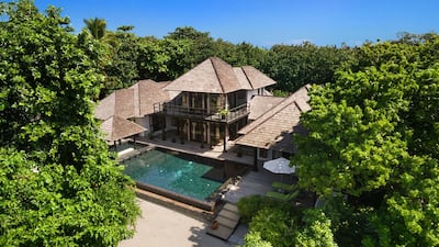 The Royal Island Suite is located on the beach. Courtesy JA Manafaru.