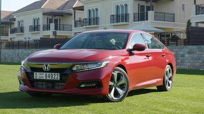 The Accord has been a Honda model for more than 40 years. Khushnum Bhandari for The National