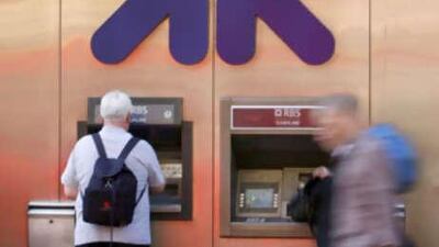 Direct hit: RBS incurred a multi-billion pound loss from the global credit crunch.