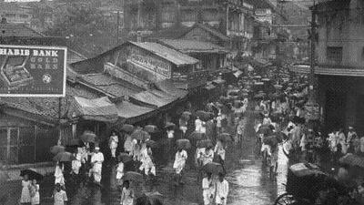 Bombay, which is now Mumbai, before partition. Margaret Bourke-White / Time & Life Pictures / Getty Images