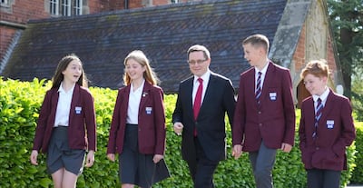 Stafford Grammar School has seen a 20 per cent drop in applications, said head teacher Nick Pietrek. Photo: Stafford Grammar School
