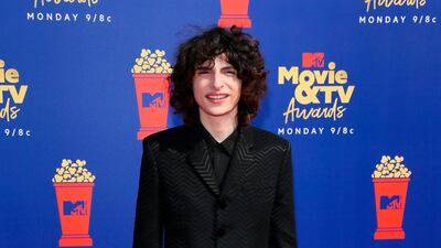 Finn Wolfhard arriving at the 2019 MTV Movie & TV Awards. AFP