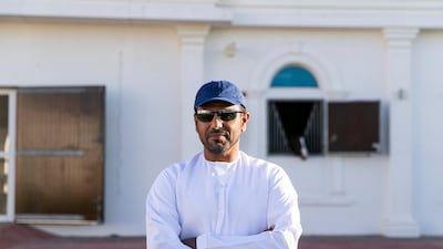 Emirati horse trainer Salem bin Ghadayer. Reem Mohammed / The National