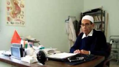 Dr Abdelhak Hamouditou struggles to coax cancer patients to get treatment.