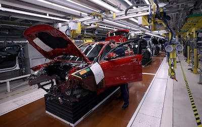 Germany hopes green ammonia and hydrogen could help decarbonise its manufacturing sector. AFP