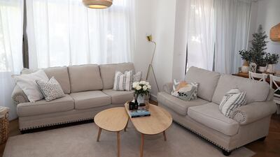 The light and airy living room