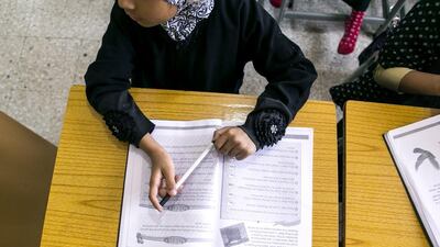 Readers say disruptive children are being diagnosed with mental disorders Reem Mohammed / The National