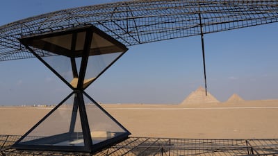 Alexander Ponomarev's 'Ouroboros' was part of the massive installations and monumental artworks by local and international artists.