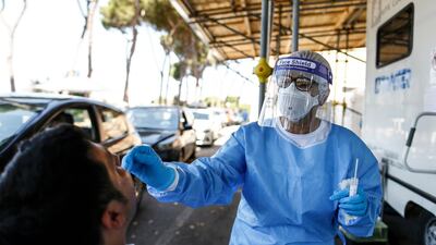 Italy has introduced mandatory testing on arrival from Malta and cases continue to multiply on the island. AP