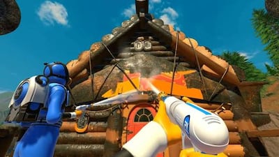 PowerWash Simulator reached 17 million players across platforms by March 2025, demonstrating the unexpected appeal of virtual cleaning. Photo: Futurlab