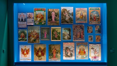 Varma's works, displayed at Louvre Abu Dhabi, had a profound impact on the pioneering Indian filmmaker Dadasaheb Phalke. Photo: Raja Ravi Varma Heritage Foundation