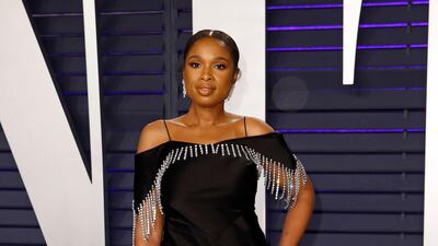 Jennifer Hudson arrives at the 2019 Vanity Fair Oscar Party. Reuters