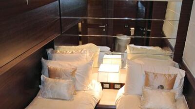 One of four en-suite cabins. Photo courtesy Bush and Noble