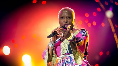 Angelique Kidjo will perform an online concert for the Abu Dhabi Cultural Foundation. Courtesy Mawazine