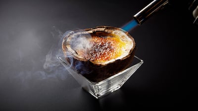 Coconut creme brulee