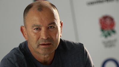 Eddie Jones, the England head coach, faces the media on June 3, 2018 in Umhlanga Rocks, South Africa. David Rogers / Getty Images