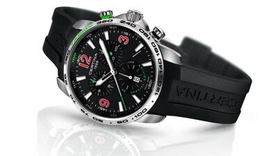 DS Podium Big Size chronograph by Certina. Courtesy of Certina