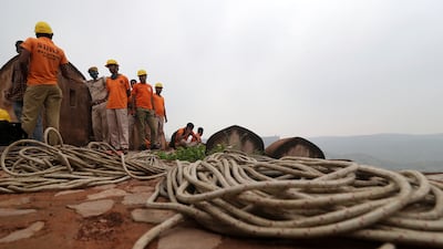 Eleven people died at the 12th century Amber Fort after being struck by lightning.